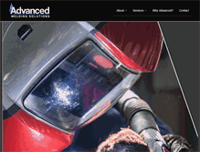 Tablet Screenshot of advancedweldingsolutions.com